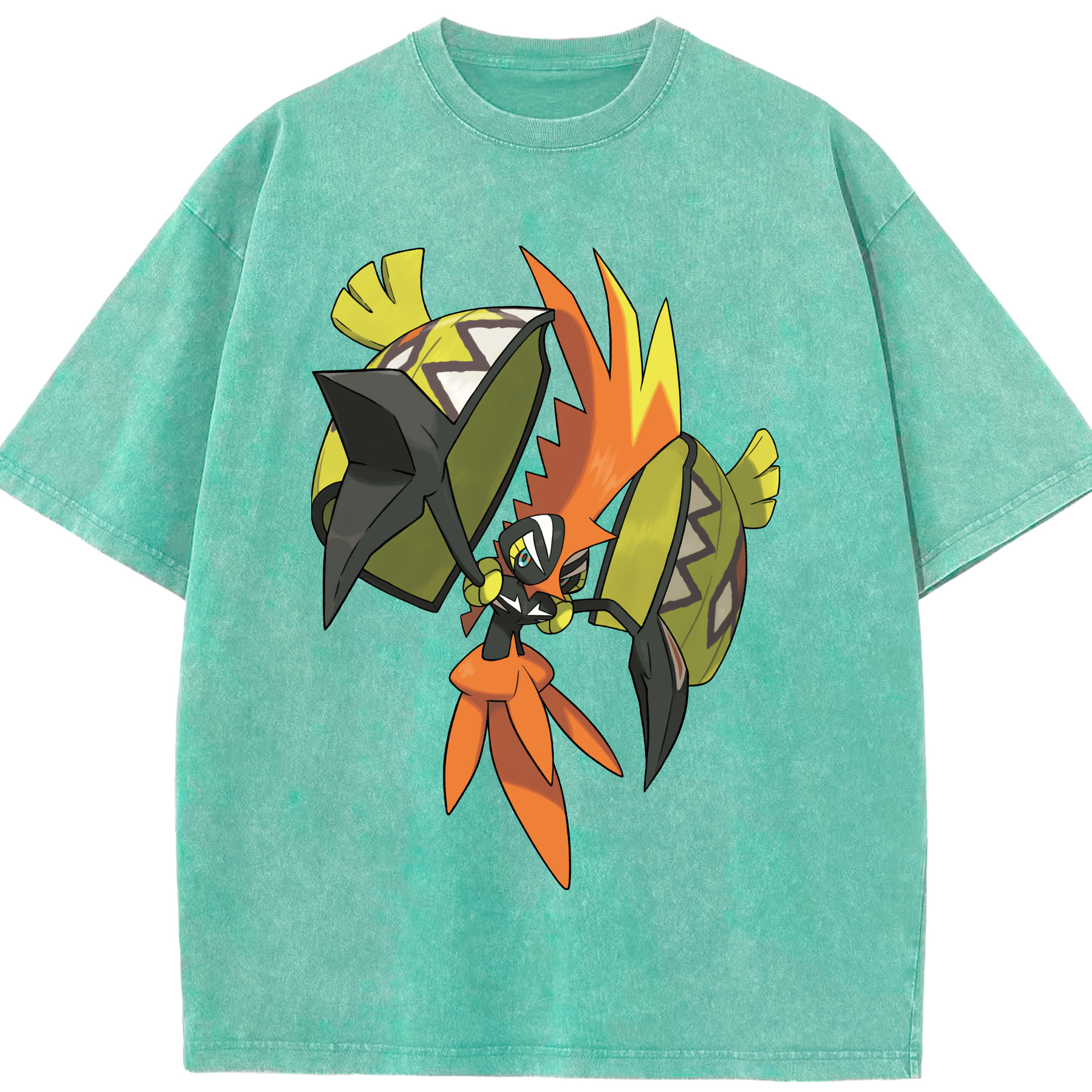 （画像用） ポケットモンスター Pokémon 綿100% ヴィンテージ風 半袖Tシャツ（フロントプリント）